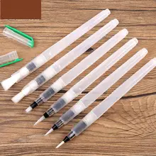 Большой объем для воды набор кистей мягкое творчество Акварельная краска нейлоновая кисточка краска ing кисть для каллиграфии ручка