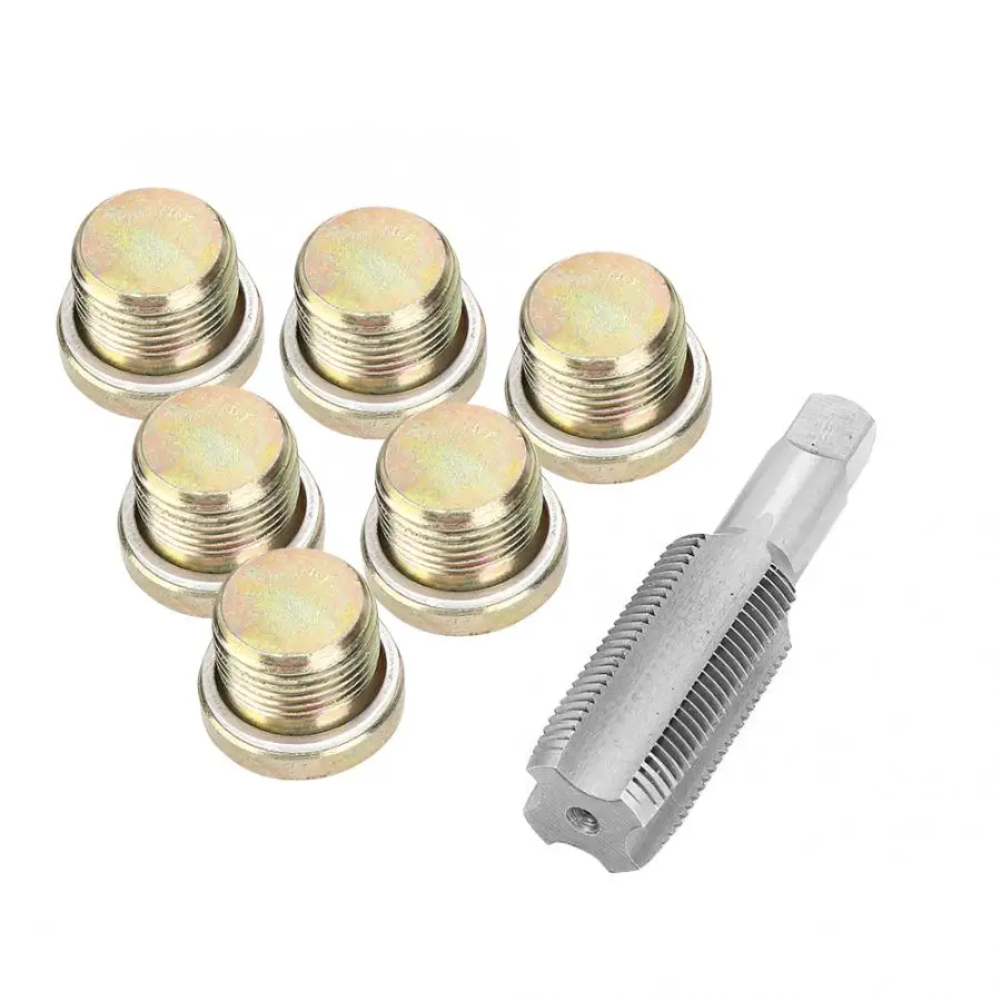 

tire studding tool Auto Sump Oil Drain Thread Repair Plug Tool Kit M13 M15 M17 M20 M22 motorcycle tools