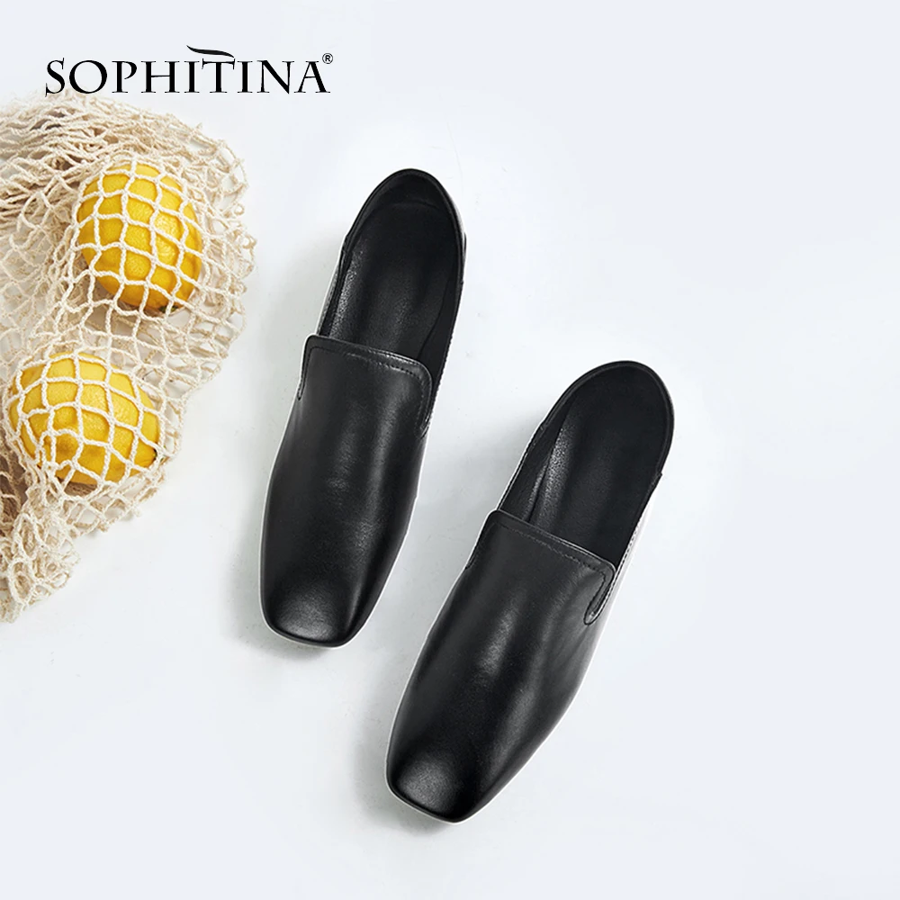 SOPHITINA/Новые брендовые женские туфли лодочки 2019г. Повседневные удобные ручной
