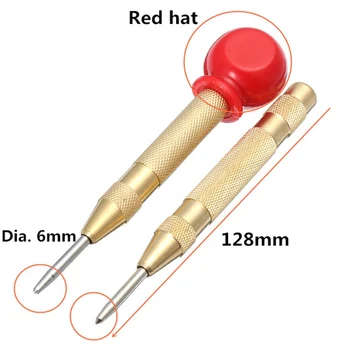 

DANIU 6mm Automatic Center Pin Punch Spring Loaded Marking Starting Holes Tool