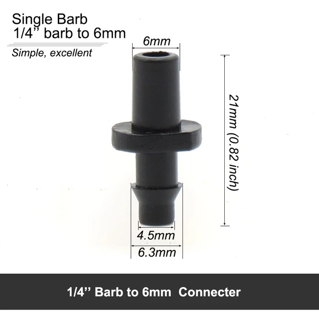 Muciakie 100Db 6 Mm - 4/7 -Es Kerti Tömlő Egyetlen Szögesdús Ízületi Öntözéshez. - Image 2