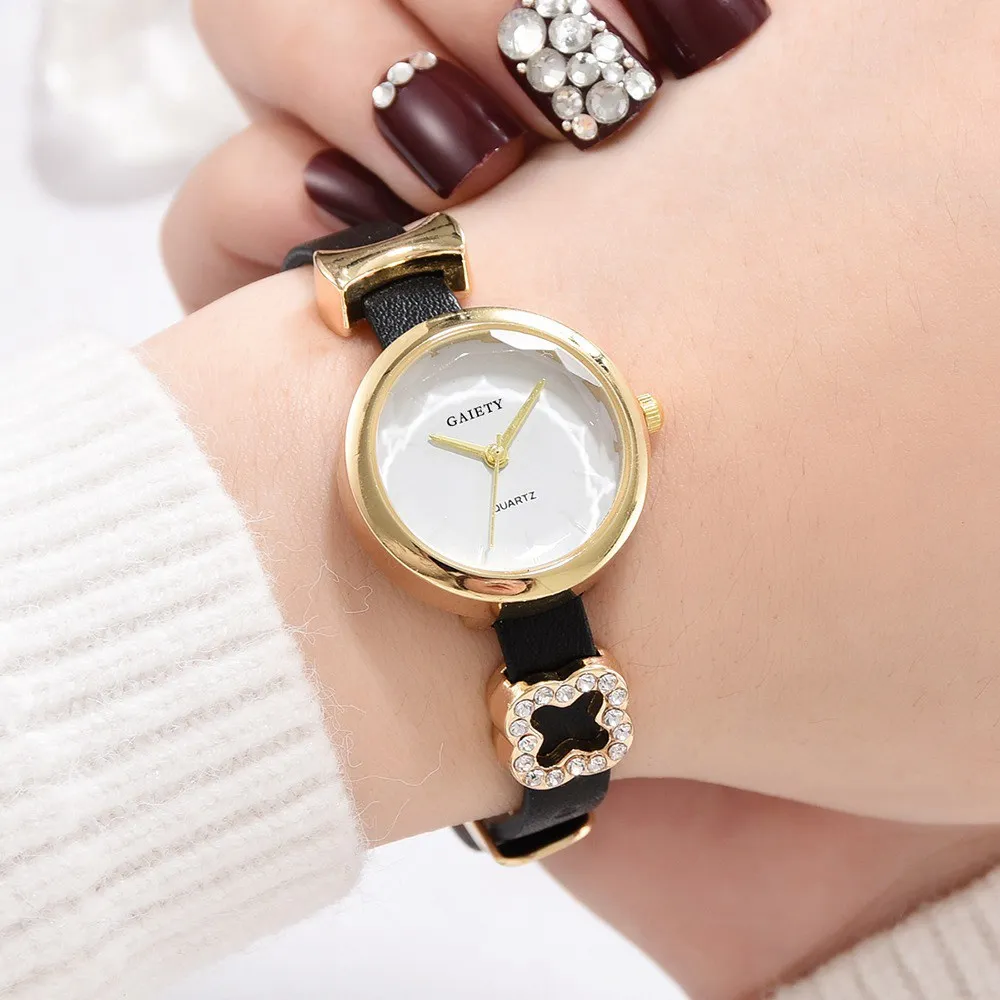 Нарядный брендовый женский раскошный ремешок для часов Золотое платье женские кварцевые часы модные женские наручные часы DIY Шарм браслет-часы