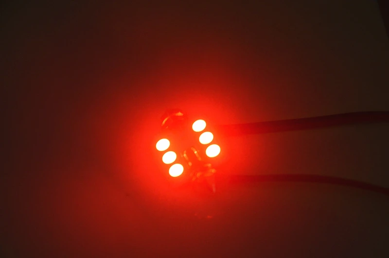 2 шт. RGB светодиодный 31/36/39/ 41 мм 5050 SMD 6 лампы DC12V Автомобильные фары лампа гирлянда