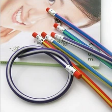 Креативные канцелярские товары Полосатый Мягкий карандаш Волшебные карандаши можно согнуть постоянно