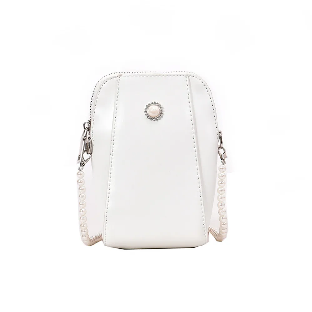 2019 woman sexy wild pearl crossbody package womens fashion shoulder bag city walking pack  pretty leather bags fanny pack  40J4 (4)