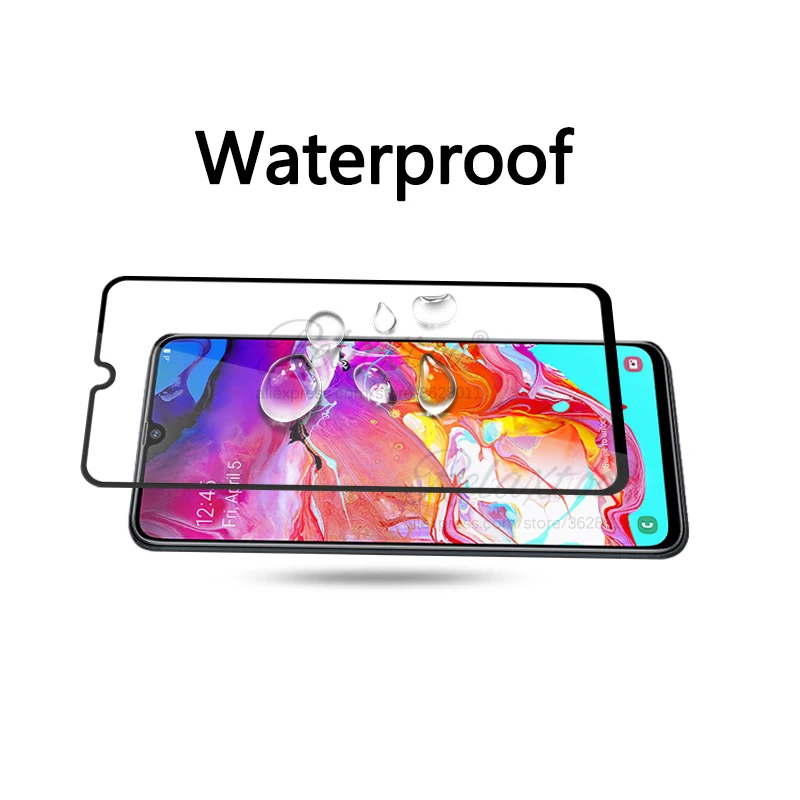 Закаленное защитное стекло 2 в 1 для Samsung Galaxy A50 A70 A30 A20 A10|Защитные стёкла и плёнки| |