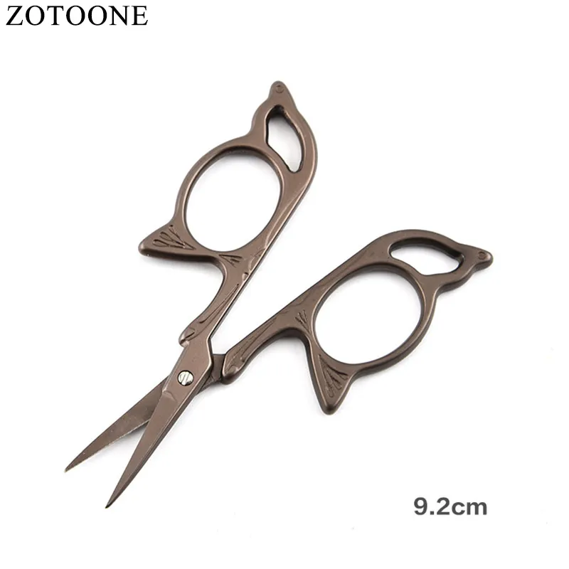 

ZOTOONE Vintage Scissors Zigzag Steel Scissors Pinking Shears Fabric Antique Craft Embroidery Trimming Scissors Sewing Tools C