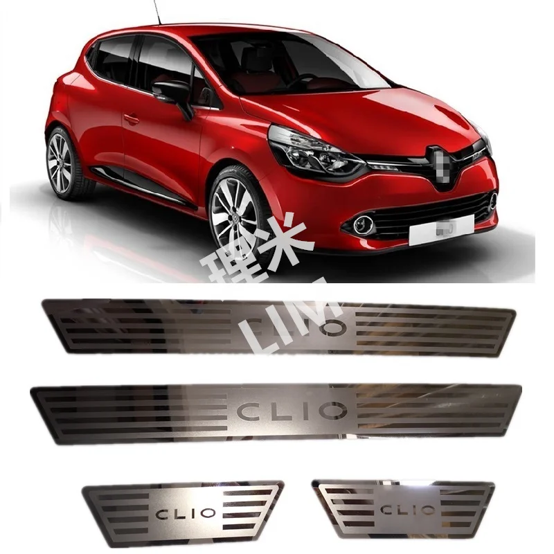 Подходит для Renault CLIO IV CLIO 4 RS Grandtour Накладка на порог автомобиля аксессуары