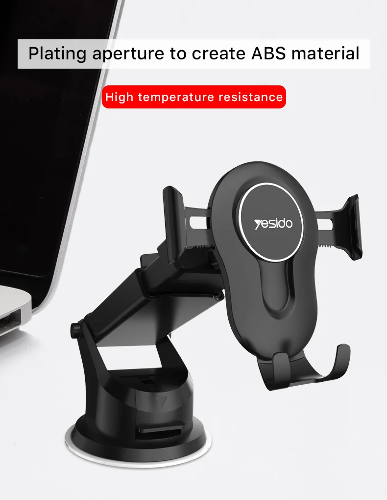 Sucker Gravity Car Phone Holder (2)