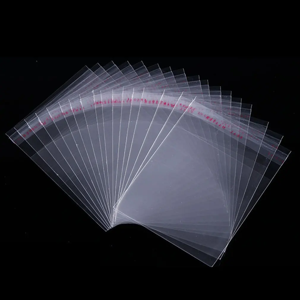

Multi Size Transparent Resealable Cellophane OPP Poly Bags Self Adhesive Plastic Bag Self Adhesive Seal Bags&Candy Bags