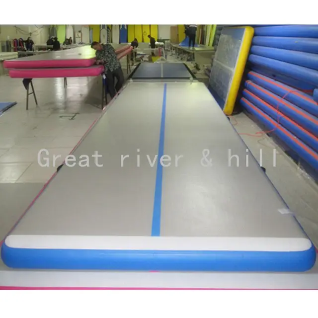 8 m x 15 m x 01 m gonflable air tumbling piste traning tapis de gymnastique cheerleading landing - Tapis De Gym 8 m x 15 m x 01 m gonflable air tumbling piste traning tapis de gymnastique cheerleading landing - Tapis De Gym