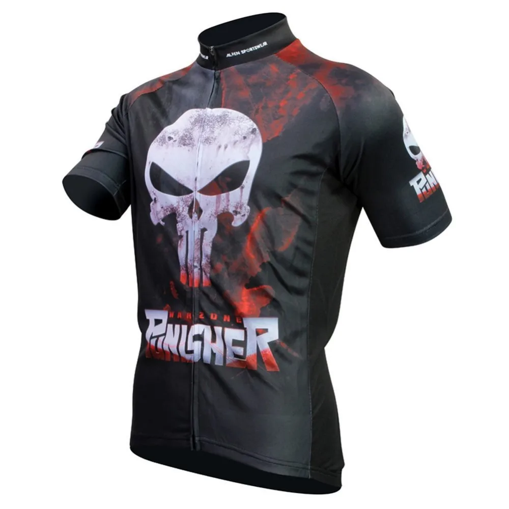 skeleton bike jersey