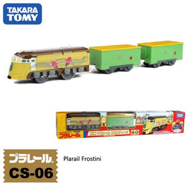 

Brand New Takara Tomy Plarail Chuggington CS-06 Frostini Electric Motorized Toy Train