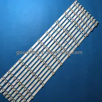 10pcs LED backlight 11LED for  32'' TV 32D1334DB LC32LD145K VES315WNDL-01 VES315WNDS-2D-R02 32 HA5000 VE STEL 574mm 1