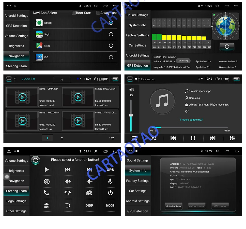 " Android 8,1 GO автомобильный dvd-плеер для Suzuki Swift 2011 2012 2013 автомобильный Радио gps навигация WiFi плеер 2din