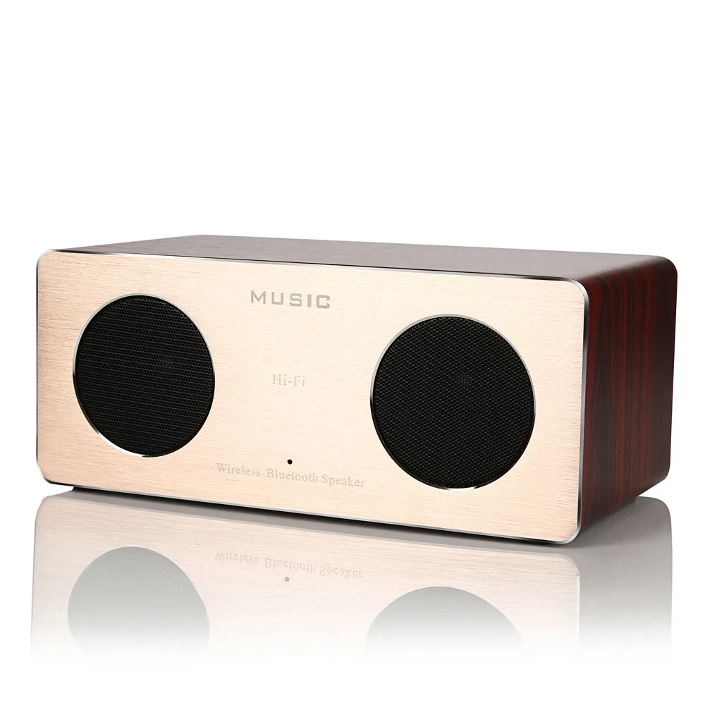 

Retro Wood Wireless Bluetooth Speaker HiFi Speaker Bluetooth 3D Loudspeakers MP3 Boombox Support SD TF FM Radio for Phones Z520