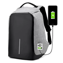 TOP DE Los Hombres Mochila antirrobo multifuncional Oxford Mochila Portátil Ocasional de Moda A Prueba de agua Bolsa de Viaje Bolso de la Computadora