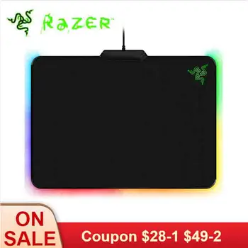 

Razer Customizable Lighting Mouse Pad Firefly Cloth Edition Mousepad Chrome Lighting with USB Connector Gaming Mouse Pad