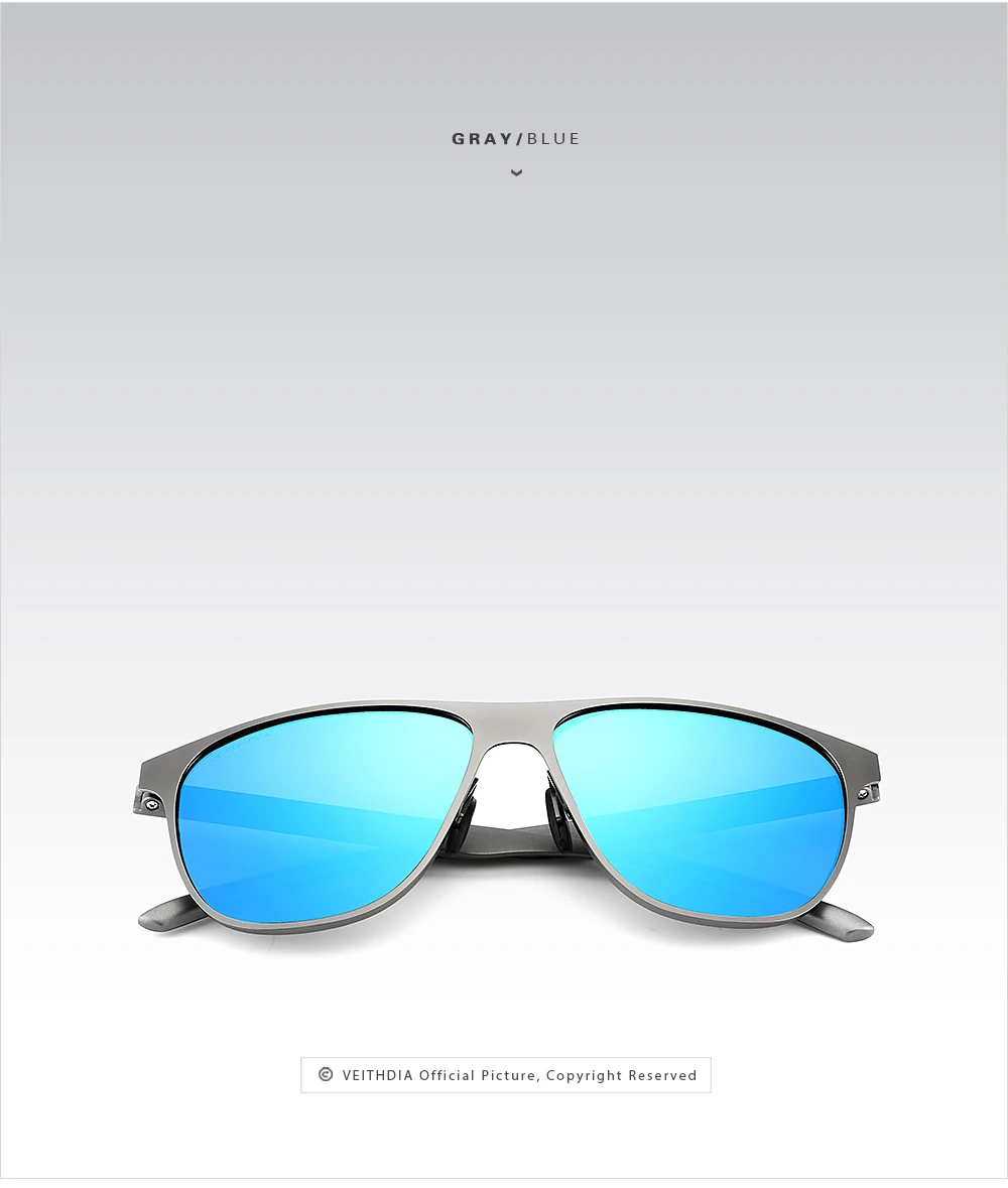 VEITHDIA брендовые Классические Мужские Винтажные Солнцезащитные очки поляризованные UV400 Линзы Аксессуары мужские солнцезащитные очки для мужчин/женщин