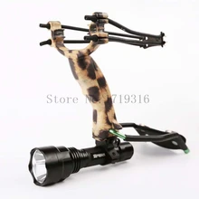 Leopard Powerful Slingshot Sling Shot Bow Hunting Slingshot Rubber Band Slingshot Catapult Pocket And Arrow