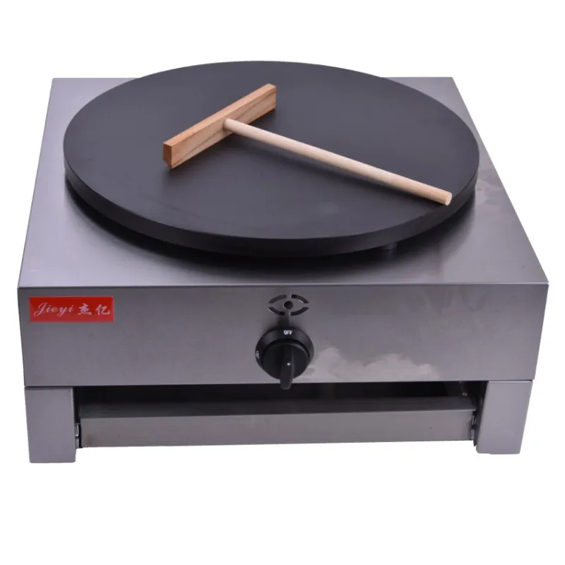 2017 LPG French single head gas Crepe pancake machine