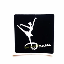 Сексуальная балетная девушка выдалбливают шаблон татуировки паста для женщин Макияж тела руки и ноги трафареты татуировки для аэрографа живопись Diy Рисование