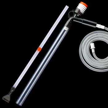 

Manual Fish Tank Water Changer Gravel Cleaner Aquarium Cleaner Tool Fish Feces Siphon Vacuum Pump Clearer With Hose Blanket