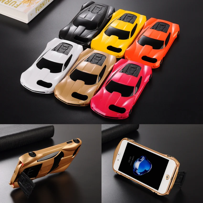 3D Cool Sports Racing Car Roadster Phone Case for iPhone 6 6S Plus 7 8