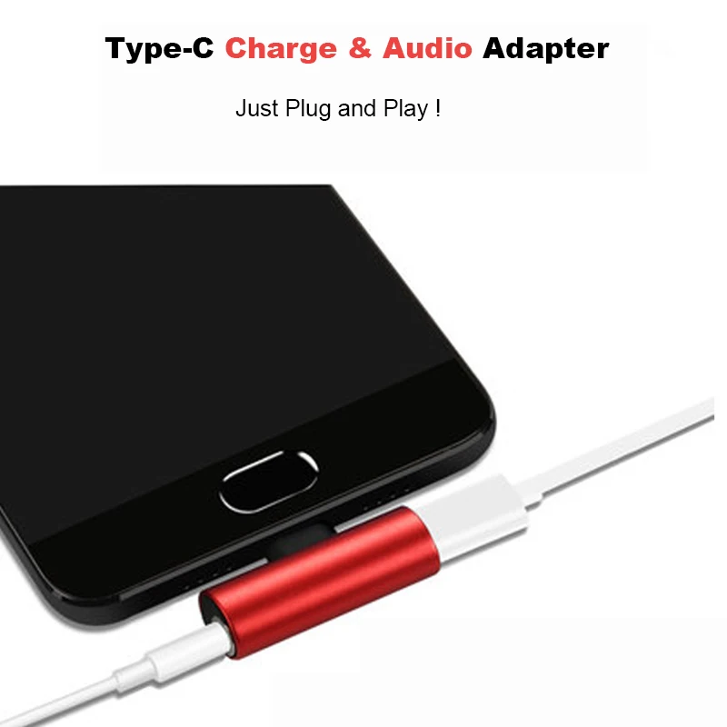 3,5 мм разъем Aux аудио зарядное устройство адаптер для Android телефон планшет тип-c до 3,5 мм тип-c наушники адаптер