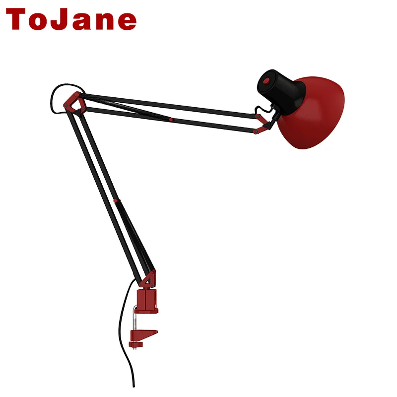 

ToJane Desk Lamp Flexible Led Desk Lamp Home Office Led Table Lamp Metal Architect Adjustable Folding Reading Light