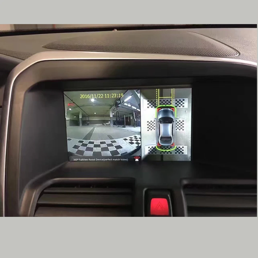 InCar панорамная Автомобильная камера высокой четкости с углом обзора 360 градусов и
