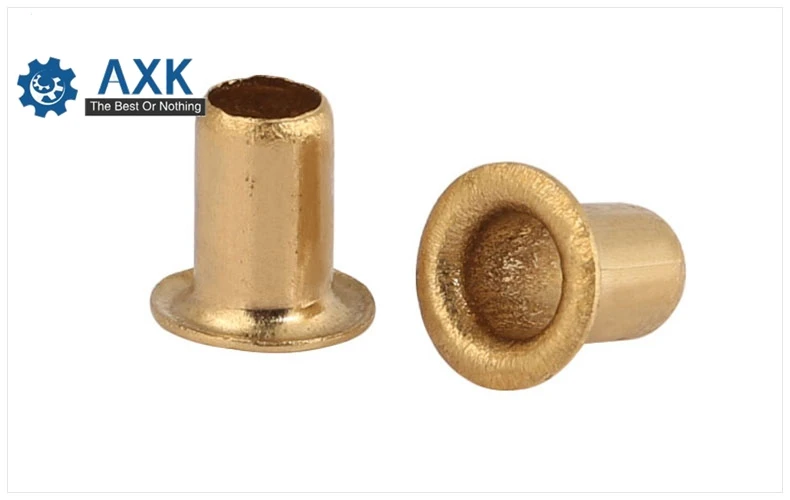 Copper Hollow Rivet Nuts