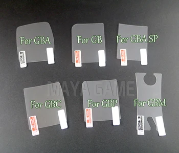 

2PCS/LOT LCD Screen Protector Protective Film for Gameboy Color for GBA GBA SP GBC GB GBP for GBM Console