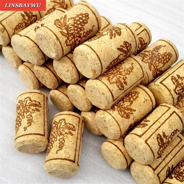 20*40mm Popular Straight Bottle Wood Corks Wine Stopper Novelty Bar Tools Wine Cork Bottle Plug Perky Interesting Gifts Bar Tool