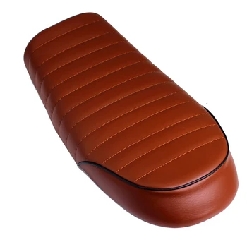 

New Motorcycle Cafe Racer Seat Vintage Hump Saddle Flat pan Saddle Retro Seat For Scrambler Honda CG CB200 CB350 CL350 CB400