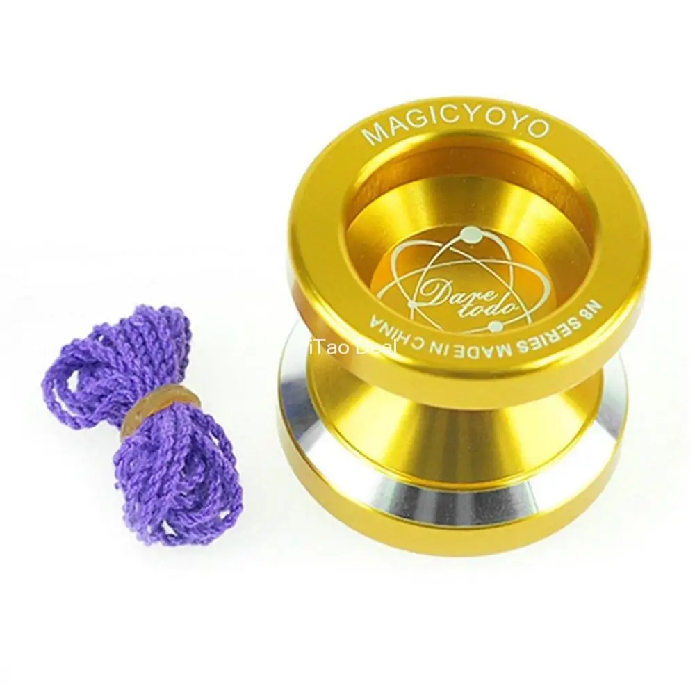 Yoyo Ball Gloden Fashion Magic YoYo N8 Dare To Do Alloy Aluminum Professional Yo-Yo Toy yoyo ball