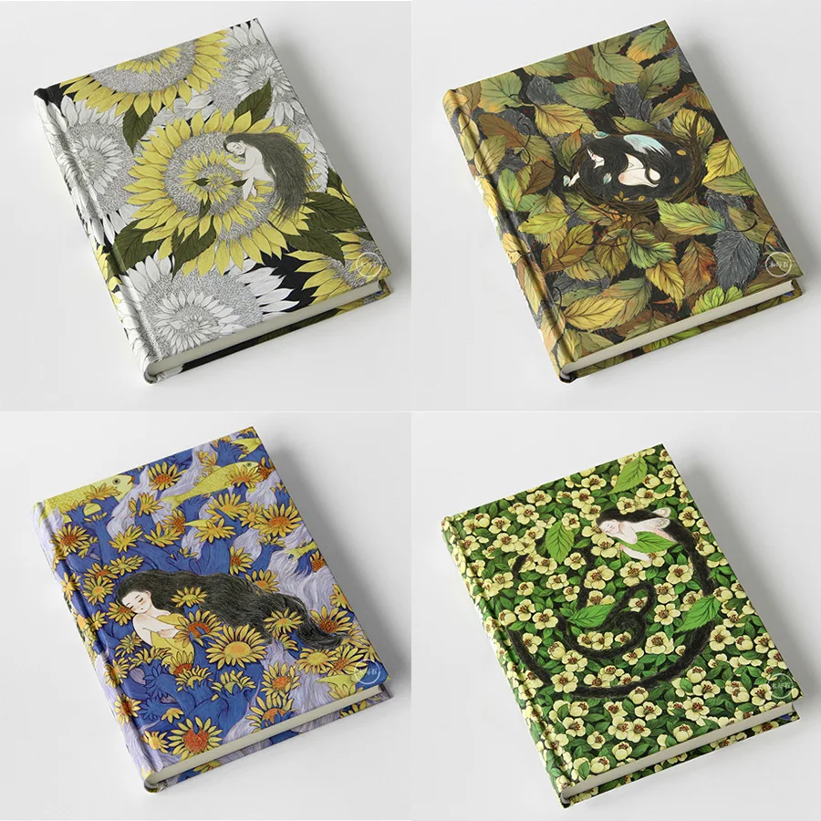 

MOREUSEE Deep Sleep Series Notebook 32K Blank Paper Sketch Notepad Original Hand Painted 1PCS