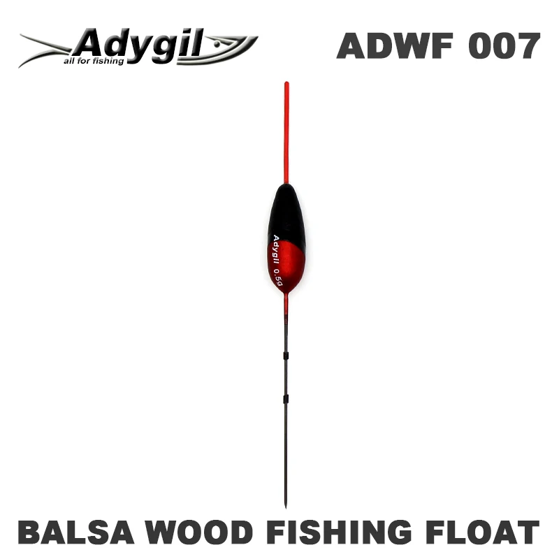 

Adygil Balsa Wood Fishing Float ADWF 007 135mm Floatation 0.5g 6pcs/lot