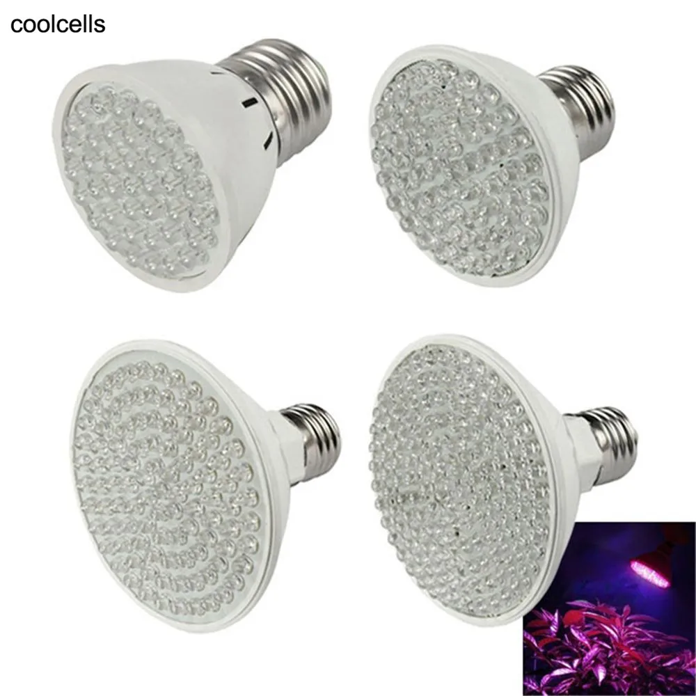 

New E27 (38-138)LED 2/5/7W Plant Grow Light Bulb Garden Hydroponic Lamp