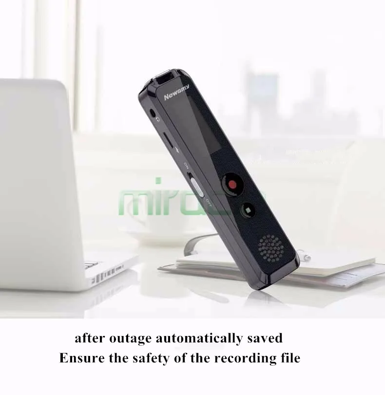 Newsmy Rv90 1 1 Pouces 16g Enregistreur Vocal Mini Hd Longue Distance Reduction Du Bruit En Acier Coque Metallique Enregistreur Dictaphone Aliexpress