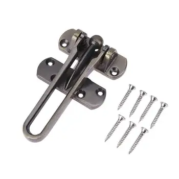 

Heavy Duty Alloy Safety Guard Security Door Lock Latch for Hotel Door Security Door Lock