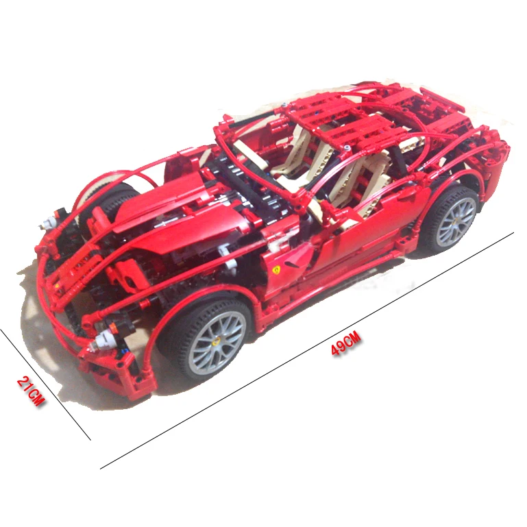 3333 технология Fiorano 1:10 весы 1322 шт гонщики модель автомобиля строительные блоки