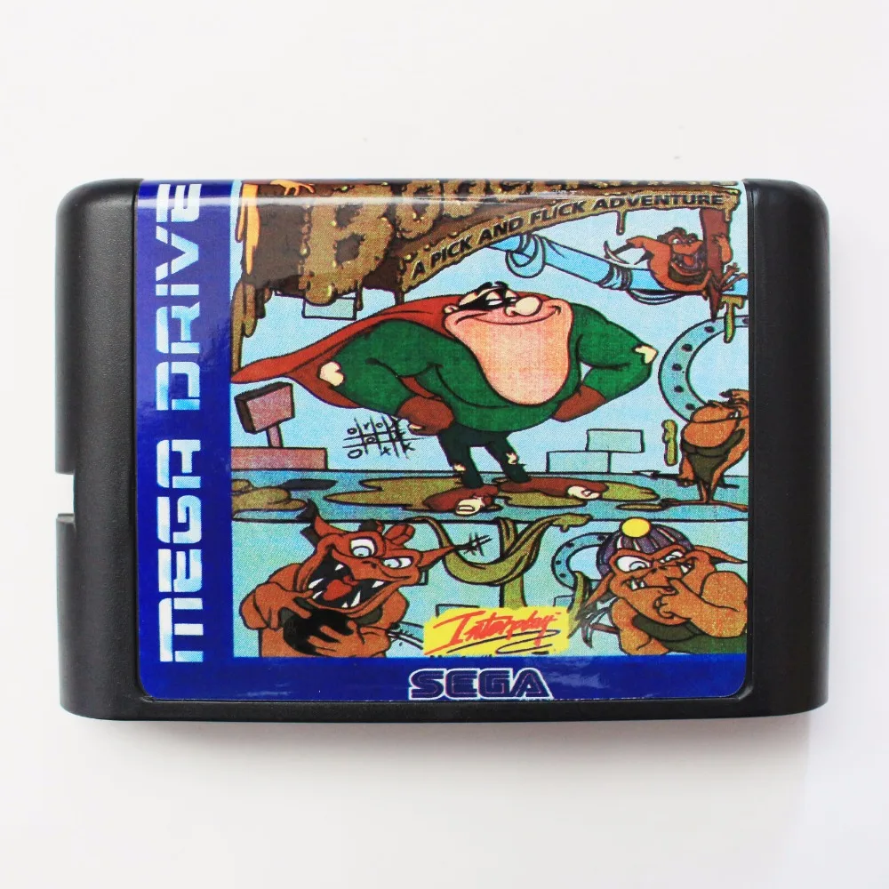 

Boogerman A Pick And Flick Adventure 16 bit MD Game Card For Sega Mega Drive For Genesis
