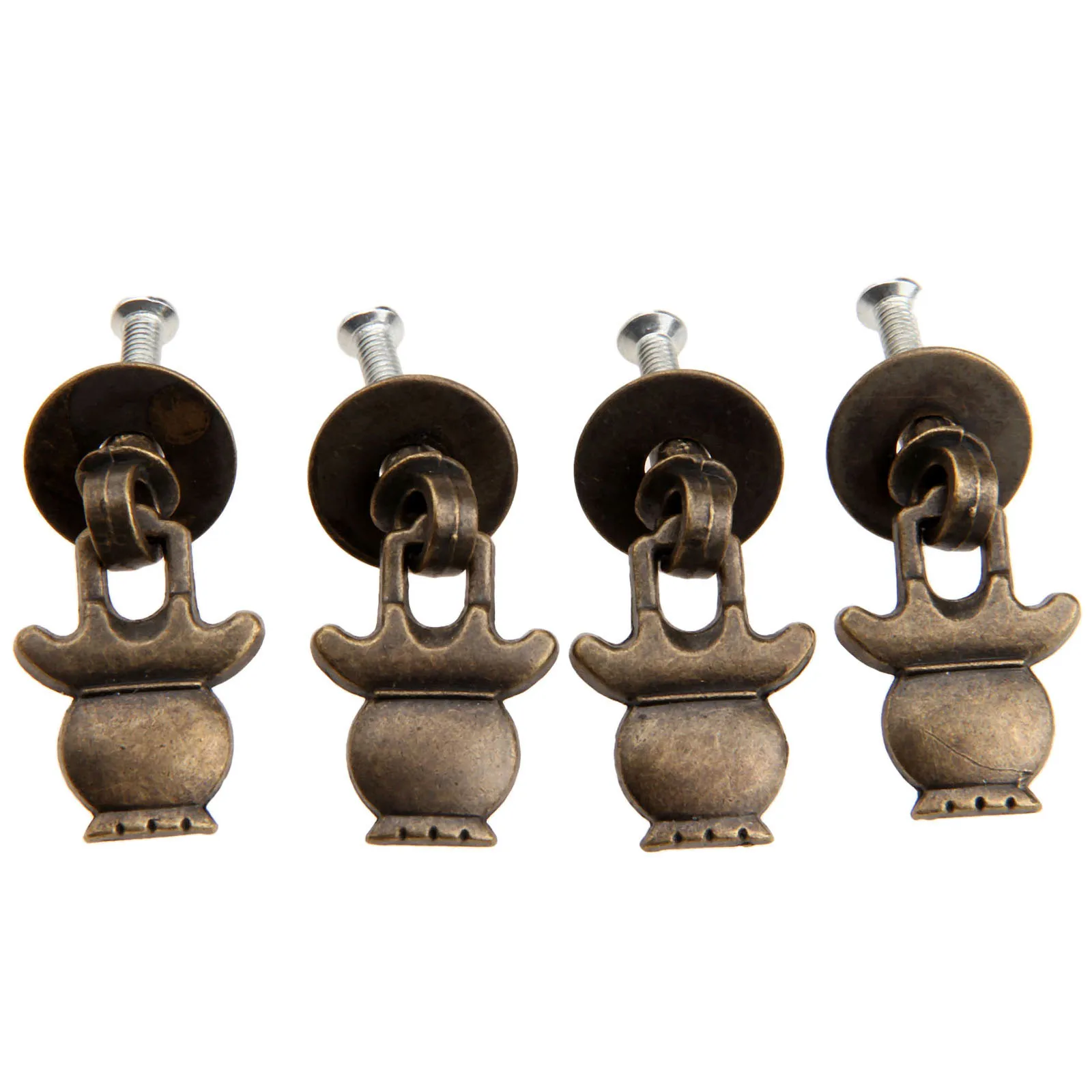 1Pc Antique Brass Knobs and Handles Vintage Bronze Alloy