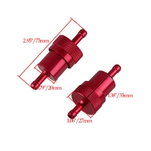 5 шт. универсальный для карманного квадроцикла скутер мотоцикл 1/4 ''6 мм заготовка бензин встраиваемый топливный фильтр для Honda Yamaha Ducati