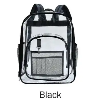 

Fashion Waterproof Transparent Clear Backpack For Women Girls