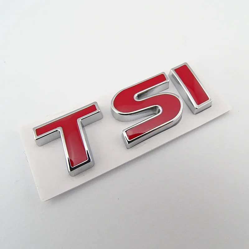 Polo эмблема TSI для автомобиля клейкая наклейка гольфа MK6 логотип заднего