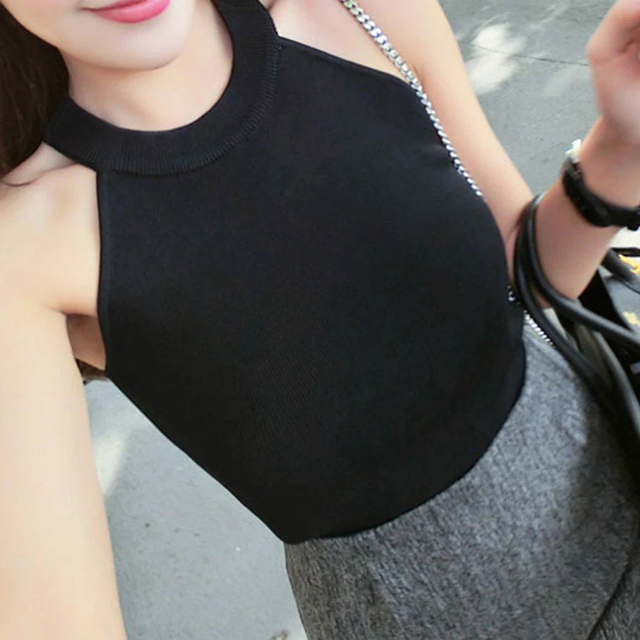 

Knit Vest Women Casual Computer Knitted Plus Size Pullover Slim O-neck Sleeveless Sweaters