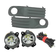 2 шт. светодио дный свет для VW Transporter Multivan Caravelle T5 2003 2004 2005 2006 2007 2008 2009 2010 светодио дный Туман свет лампы противотуманных фар