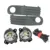 2 pz LED Luce Per VW Transporter Multivan Caravelle T5 2003 2004 2005 2006 2007 2008 2009 2010 LED di Nebbia lampada della luce di Nebbia Lampadine